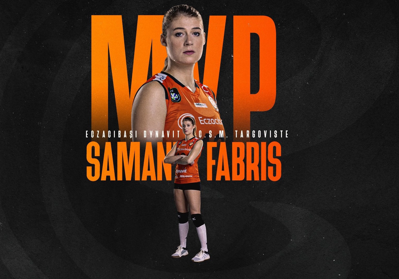 Samanta Fabris en değerli oyuncu seçildi Voleybolun Renkli Dünyası